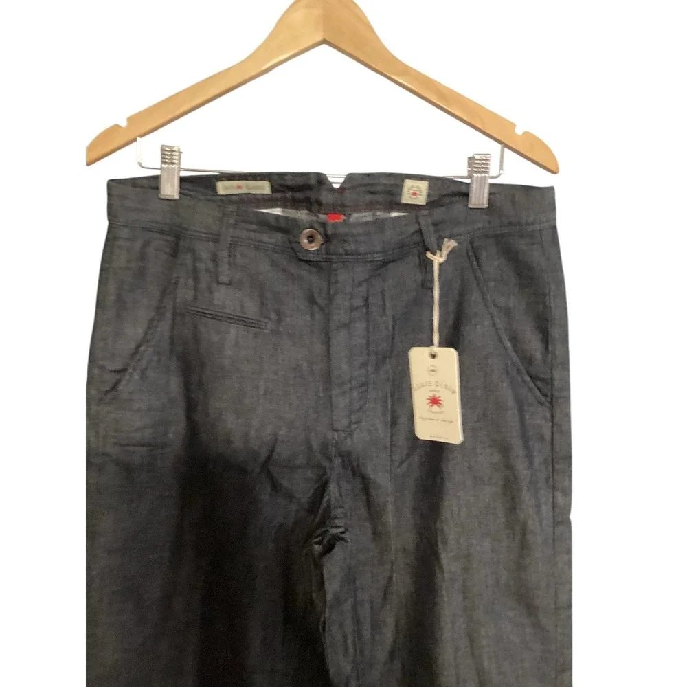 NWT Agave‎ Rainier Chino Rinsed Indigo Pacific Blue Size 32 #11 Classic
